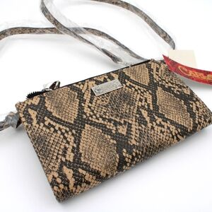 Carlos by Carlos Santana Snakeskin Wallet Crossbody – NWT